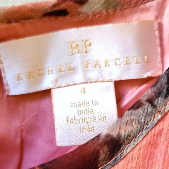 Rachel Parcell Floral Print Ruffle Dress Size 4 NEW - Picture 4 of 9